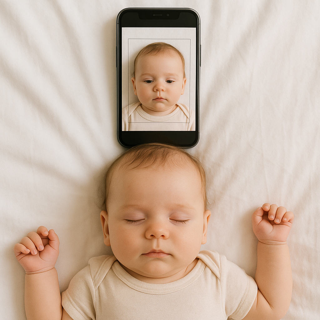 US Baby Passport Photo Maker Online 2x2 inch