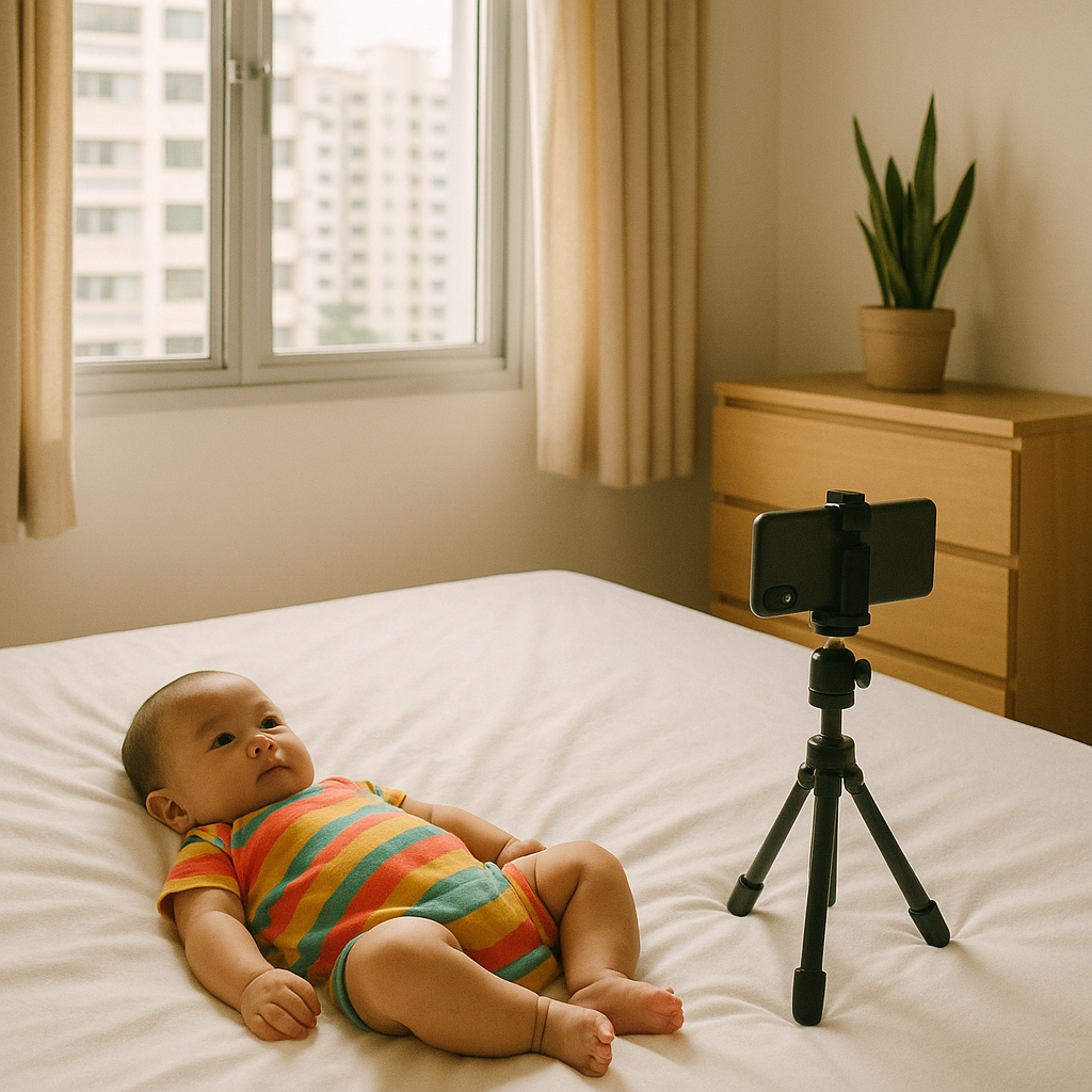 How to Take Baby Passport Photo at Home Singapore