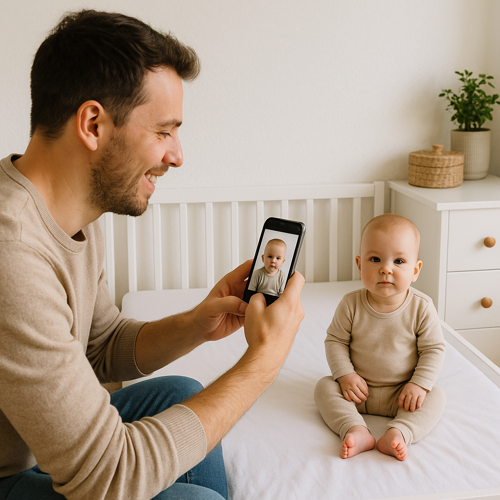 Biometrisches Baby-Passbild Online Erstellen