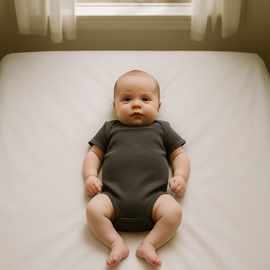 Newborn Passport Photo Background White Sheet Hack
