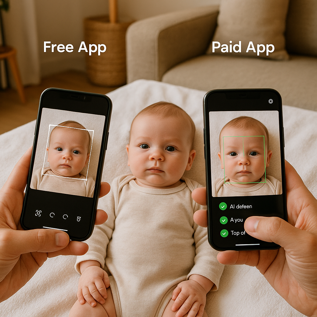 Free vs Paid Baby Passport Photo Apps: Which is Better?