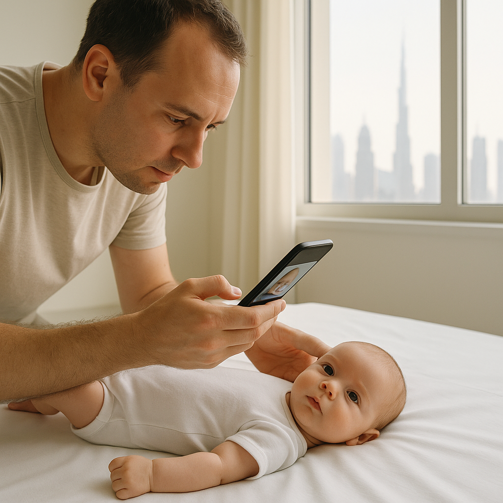 Baby Visa Photo for Dubai and Abu Dhabi Expats