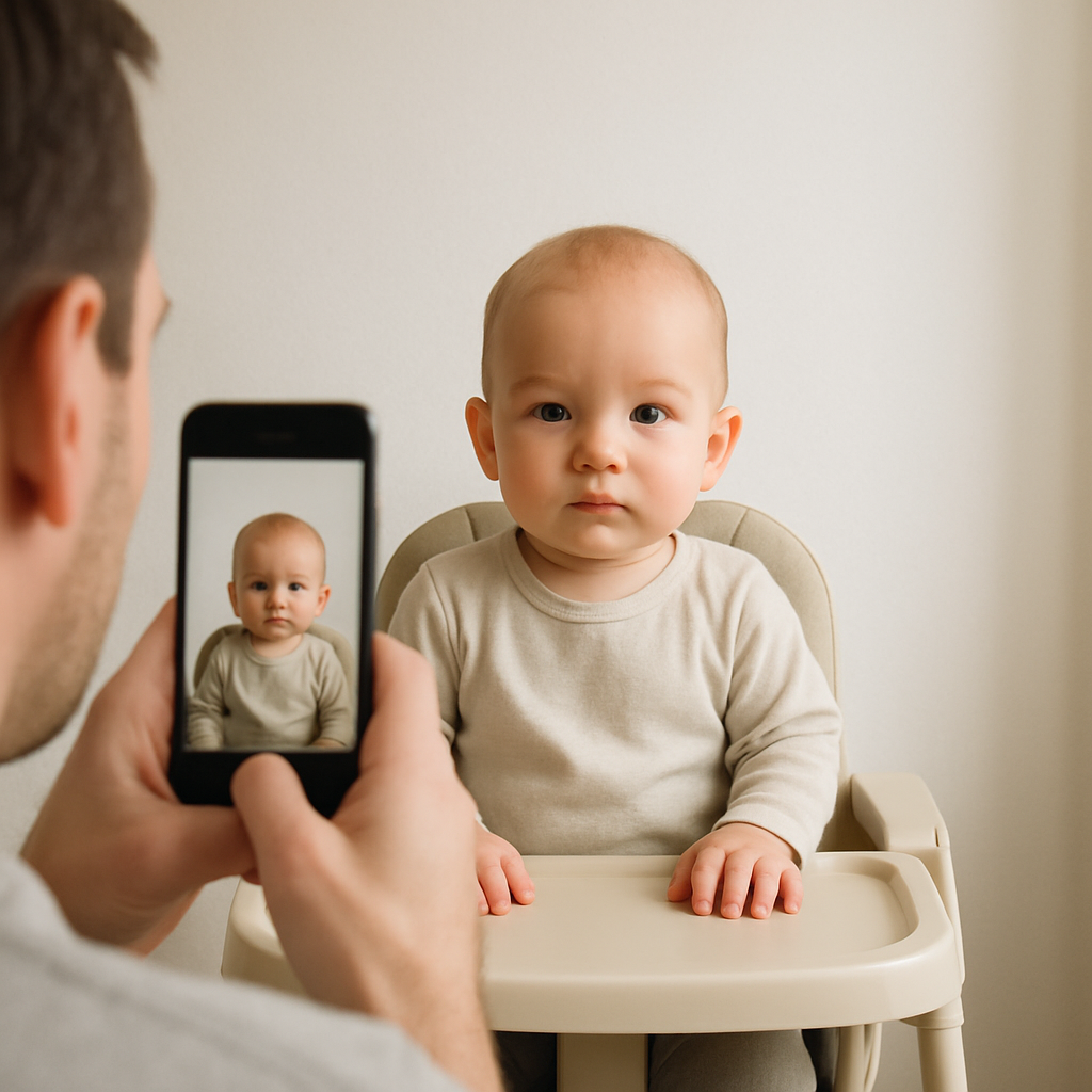 How to Use a High Chair for Stable Passport Photos