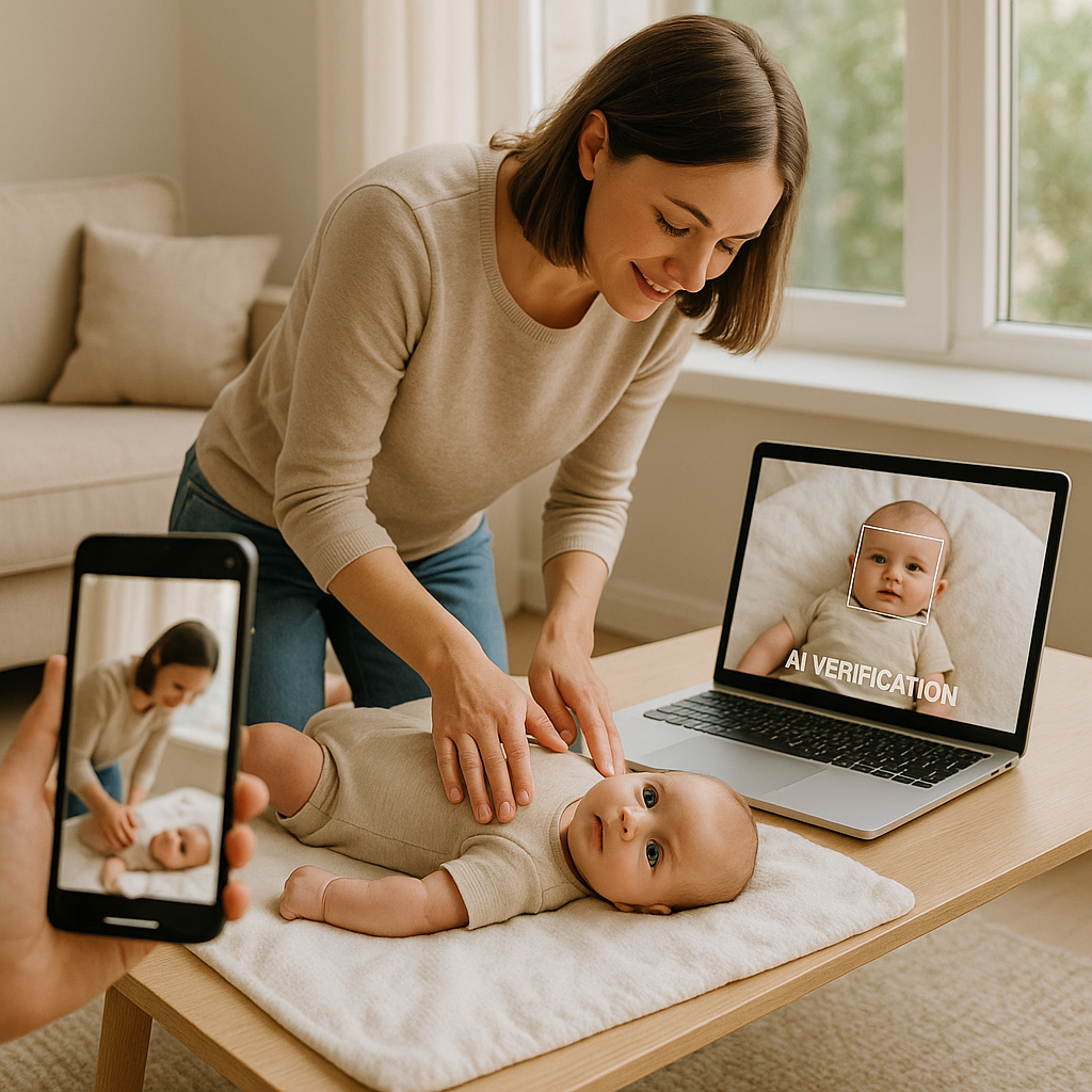 AI Powered Baby Passport Photo Verification Service