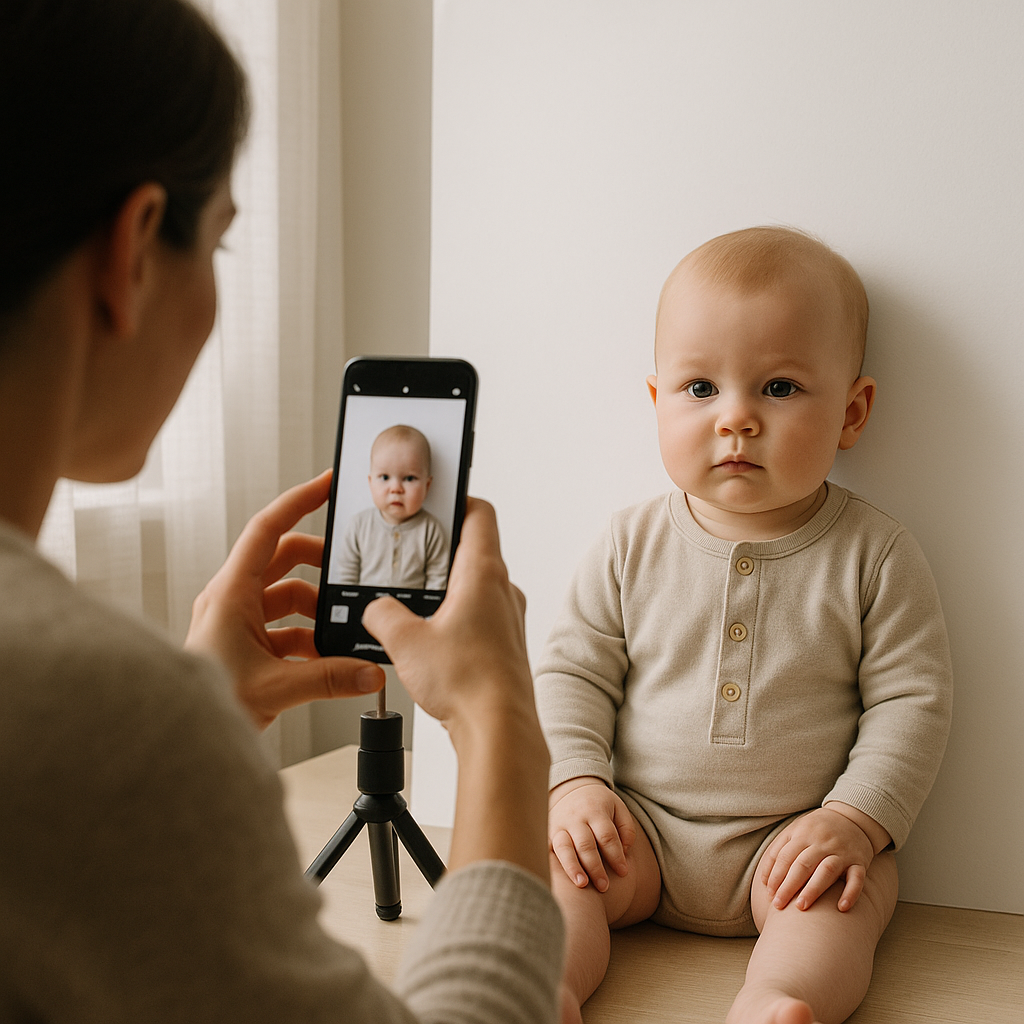 Reducing Glare on Baby Passport Photos Tips