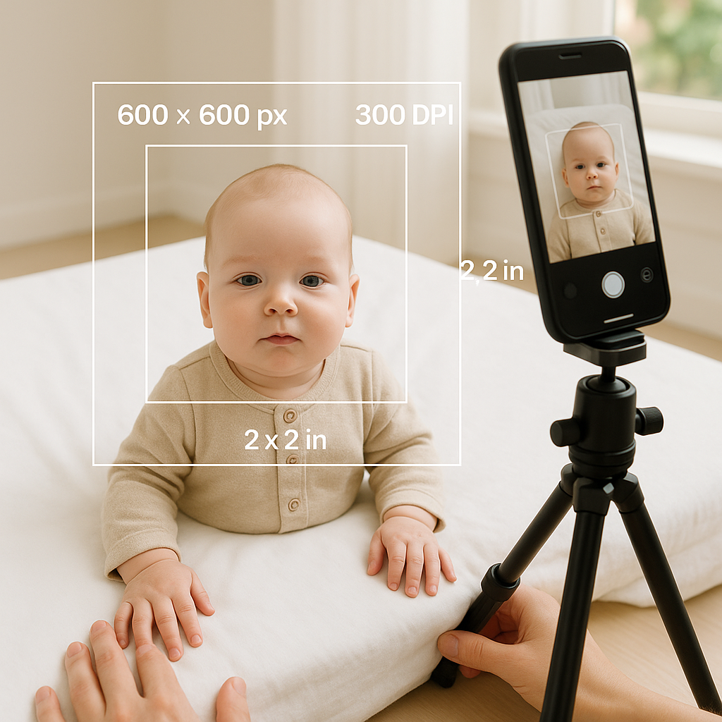 Baby Passport Photo Resolution and DPI Requirements