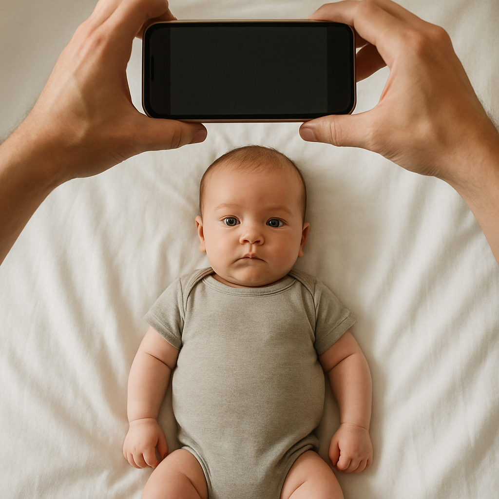 How to take baby passport photo for 1 month old