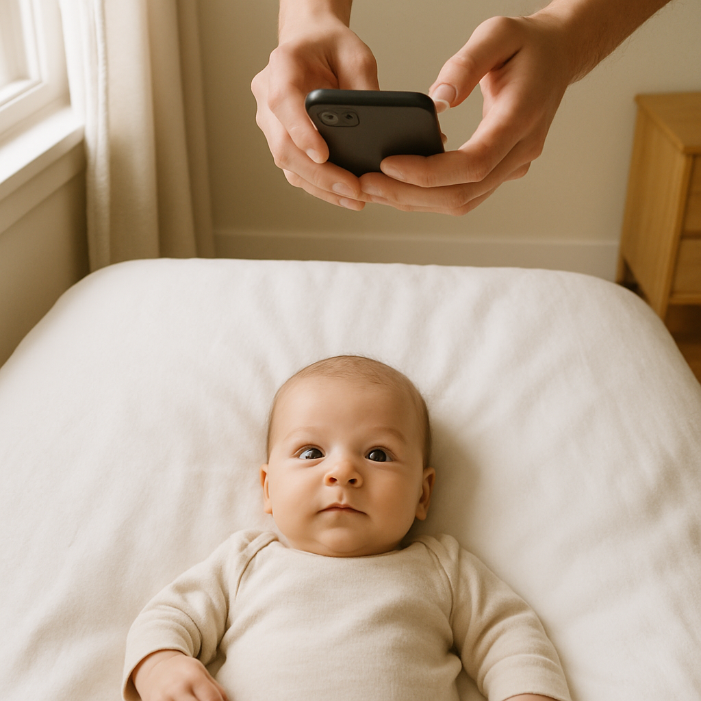 How to take baby passport photo without crying tips