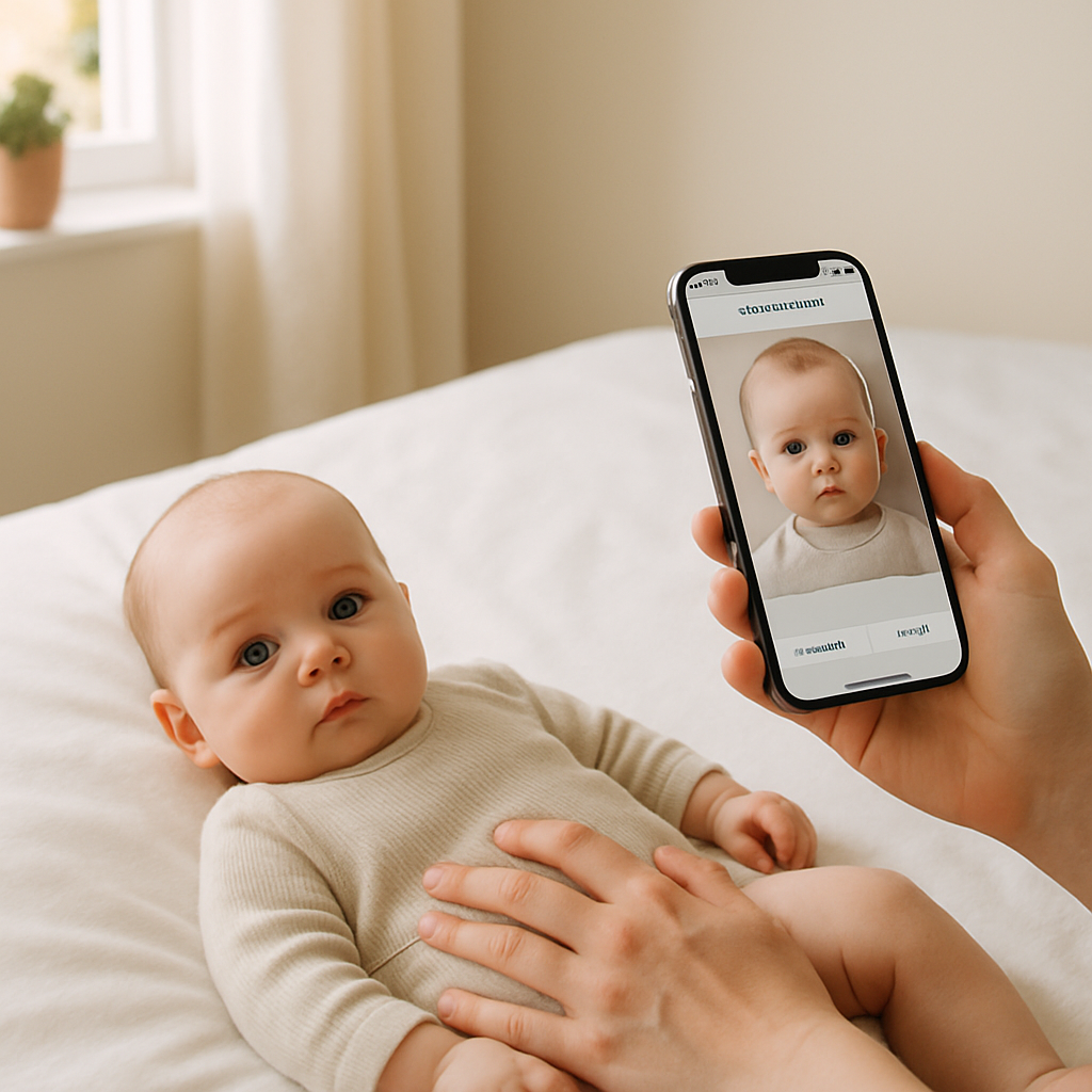 Secure Baby Passport Photo App for Parents