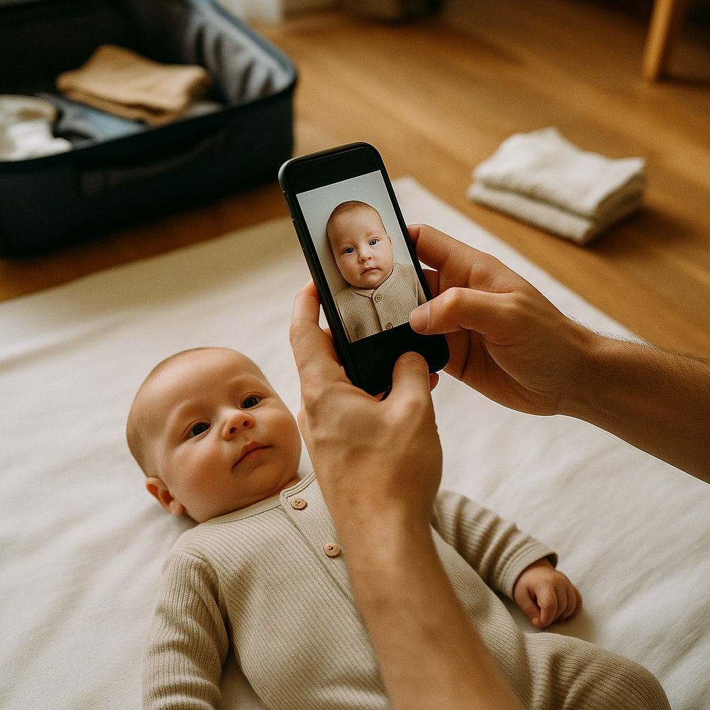Baby Passport Photo for Last Minute Travel Prep