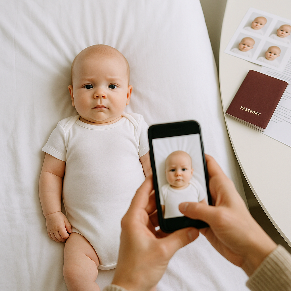 Baby Passport Photo for Visa on Arrival Countries