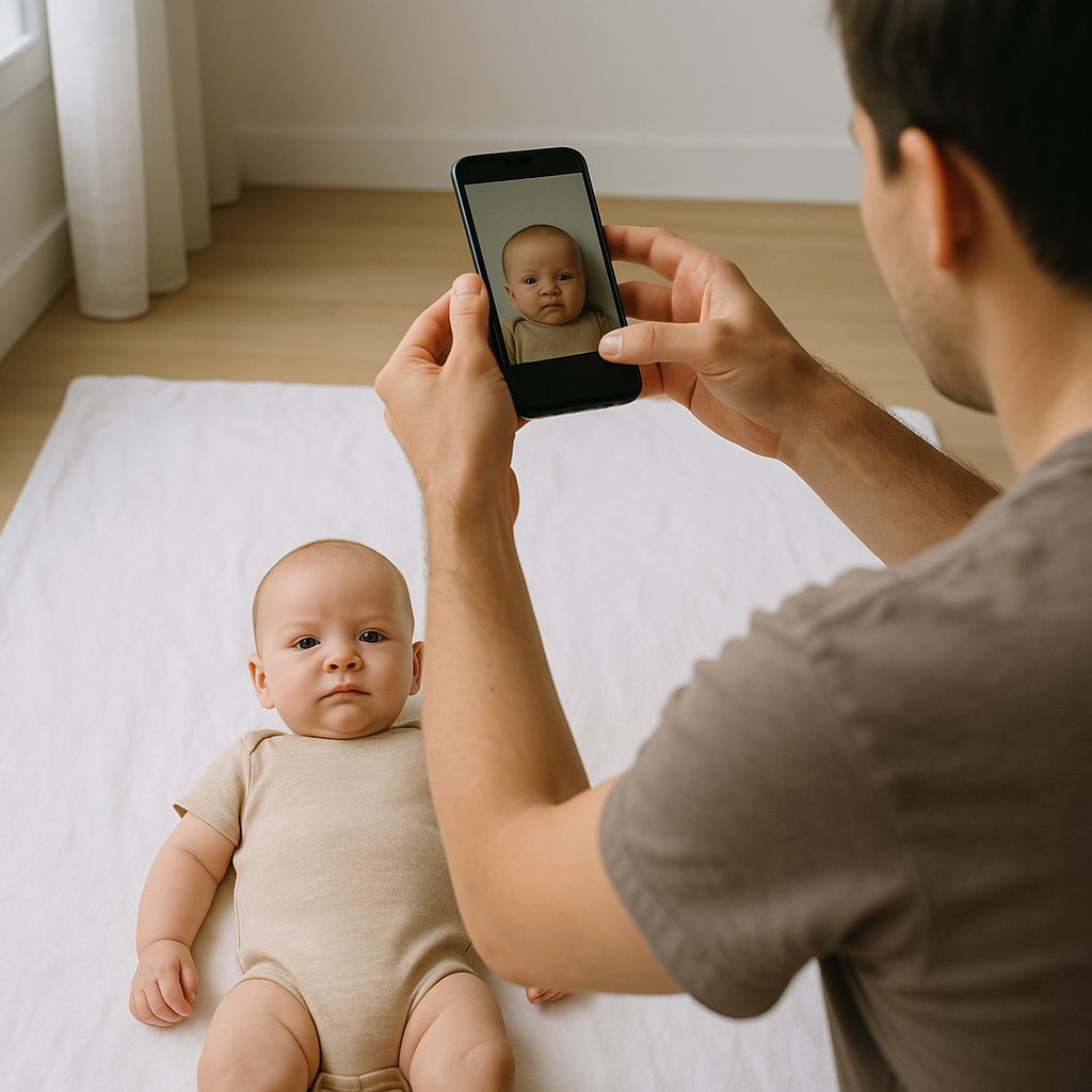 Baby Passport Photo for E-Visa Applications