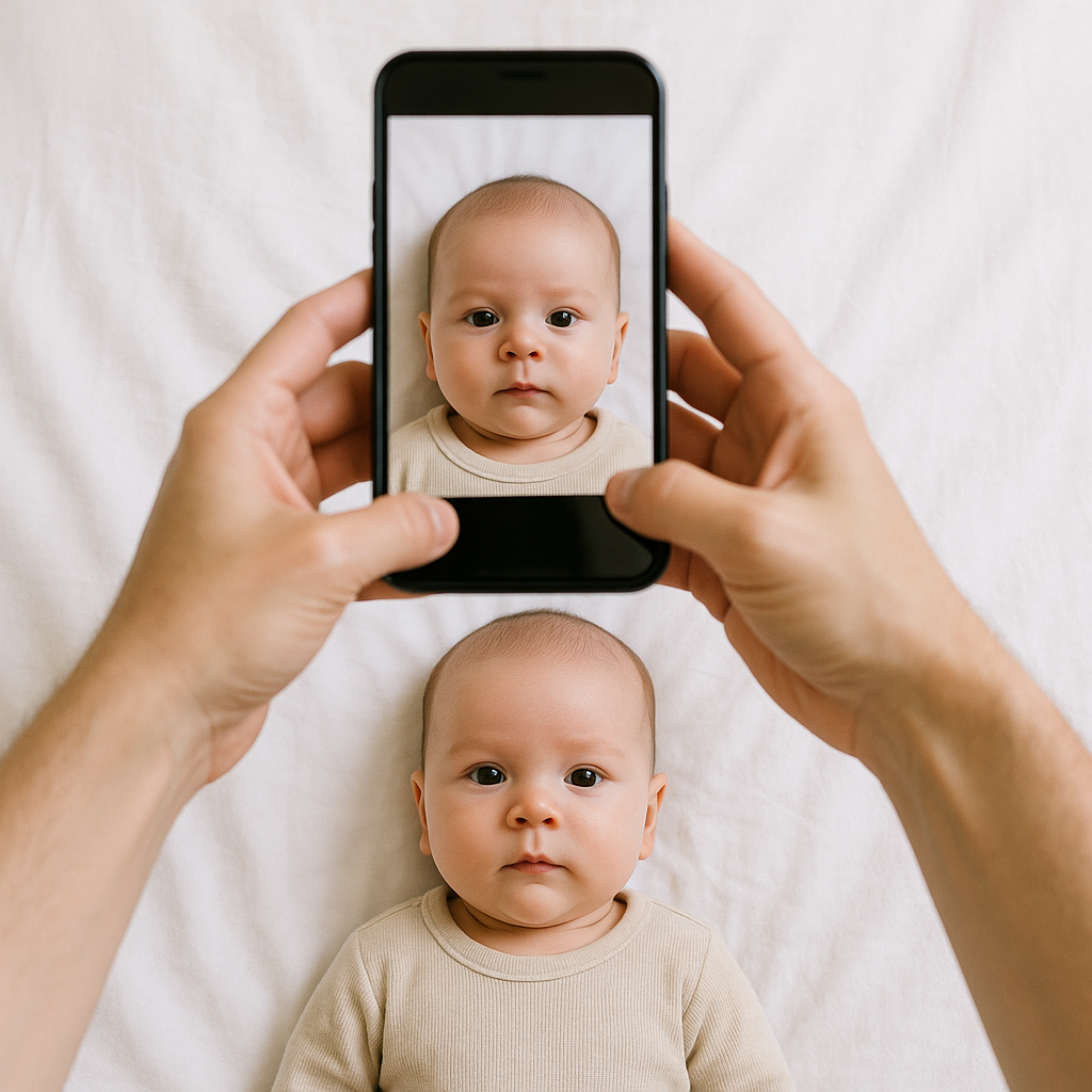Baby Passport Photo for ID Cards and National IDs