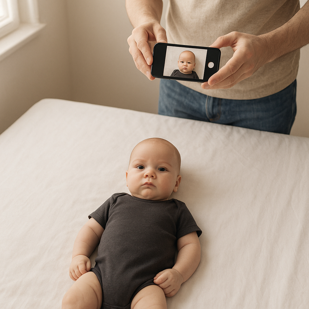 Baby Passport Photo for UN Travel Documents