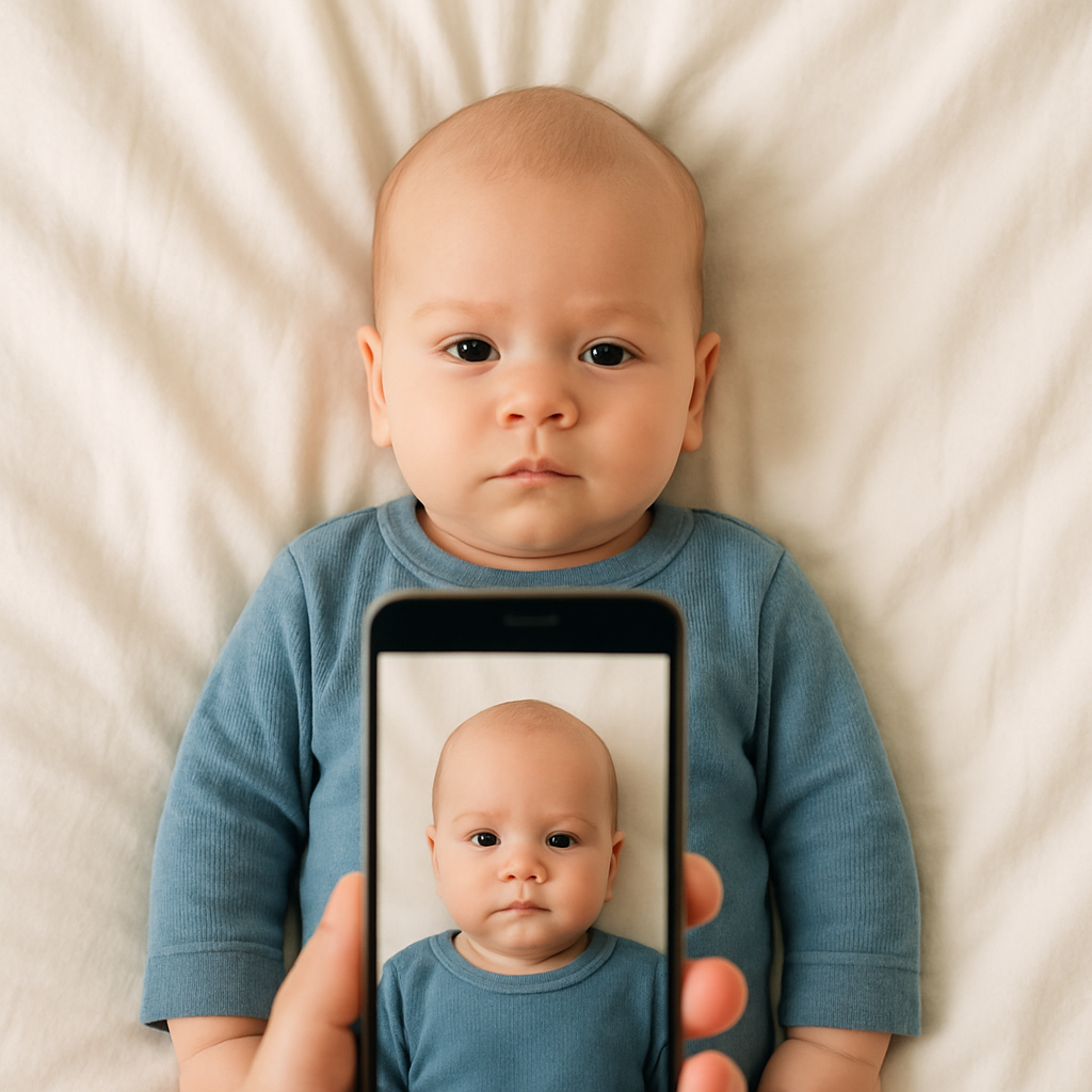 Baby Passport Photo for School and Healthcare Cards