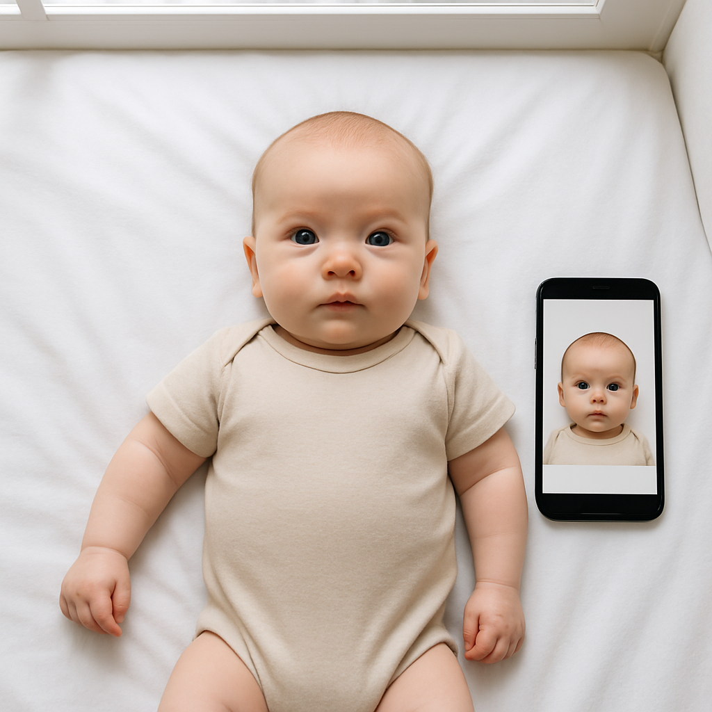 Baby Passport Photo for T-Money and Ez-Link Cards