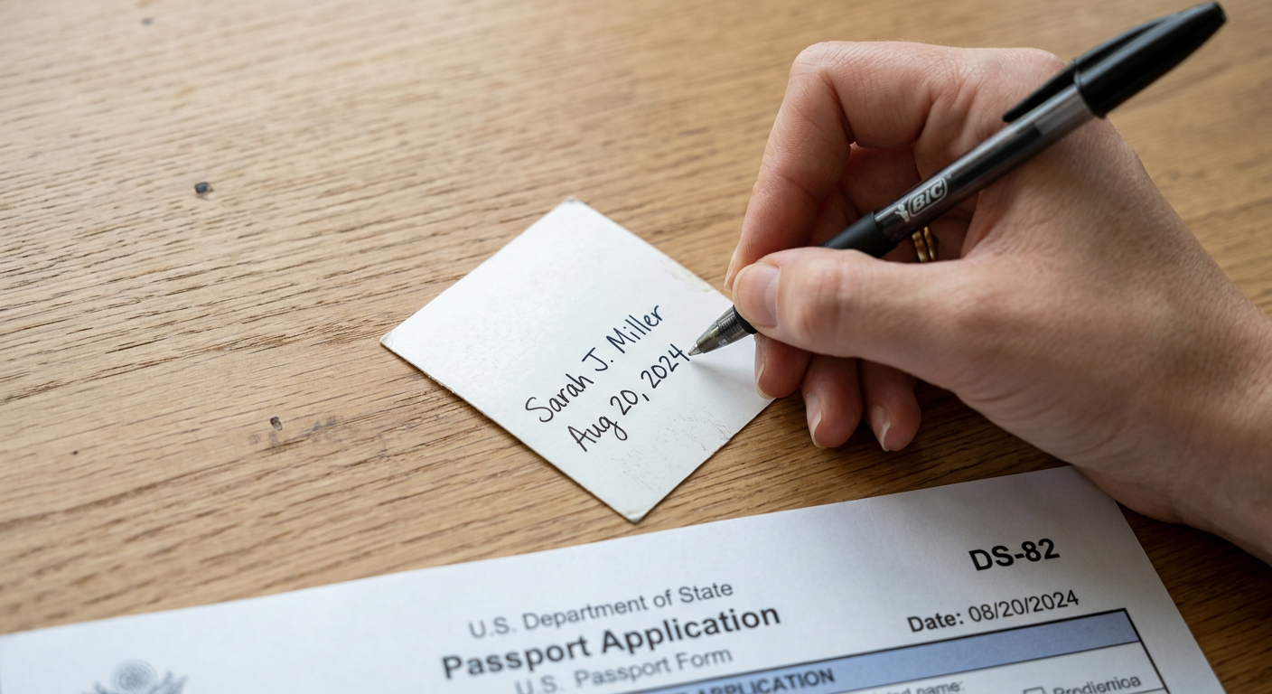 How to Execute Your Passport Photo Signature: A Complete Guide for 2026