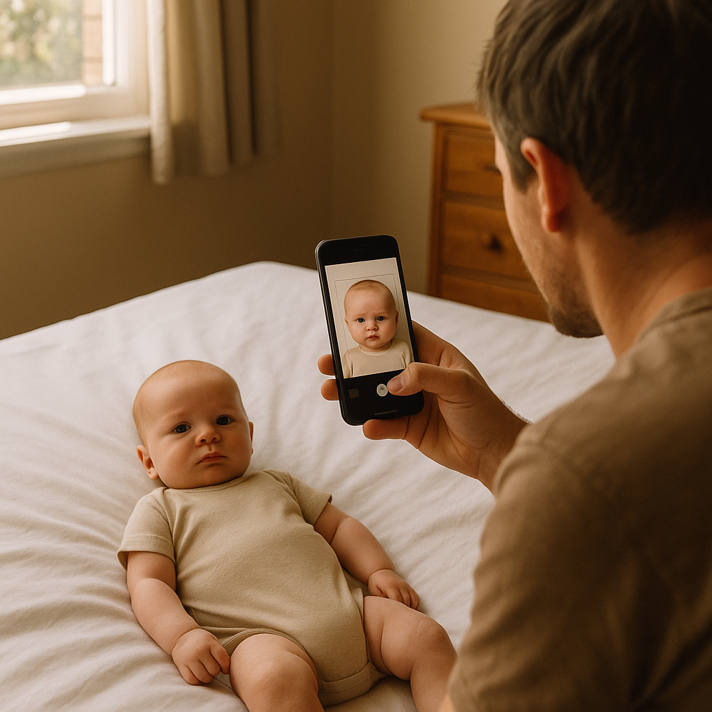 How to Take Baby Passport Photo at Home Australia