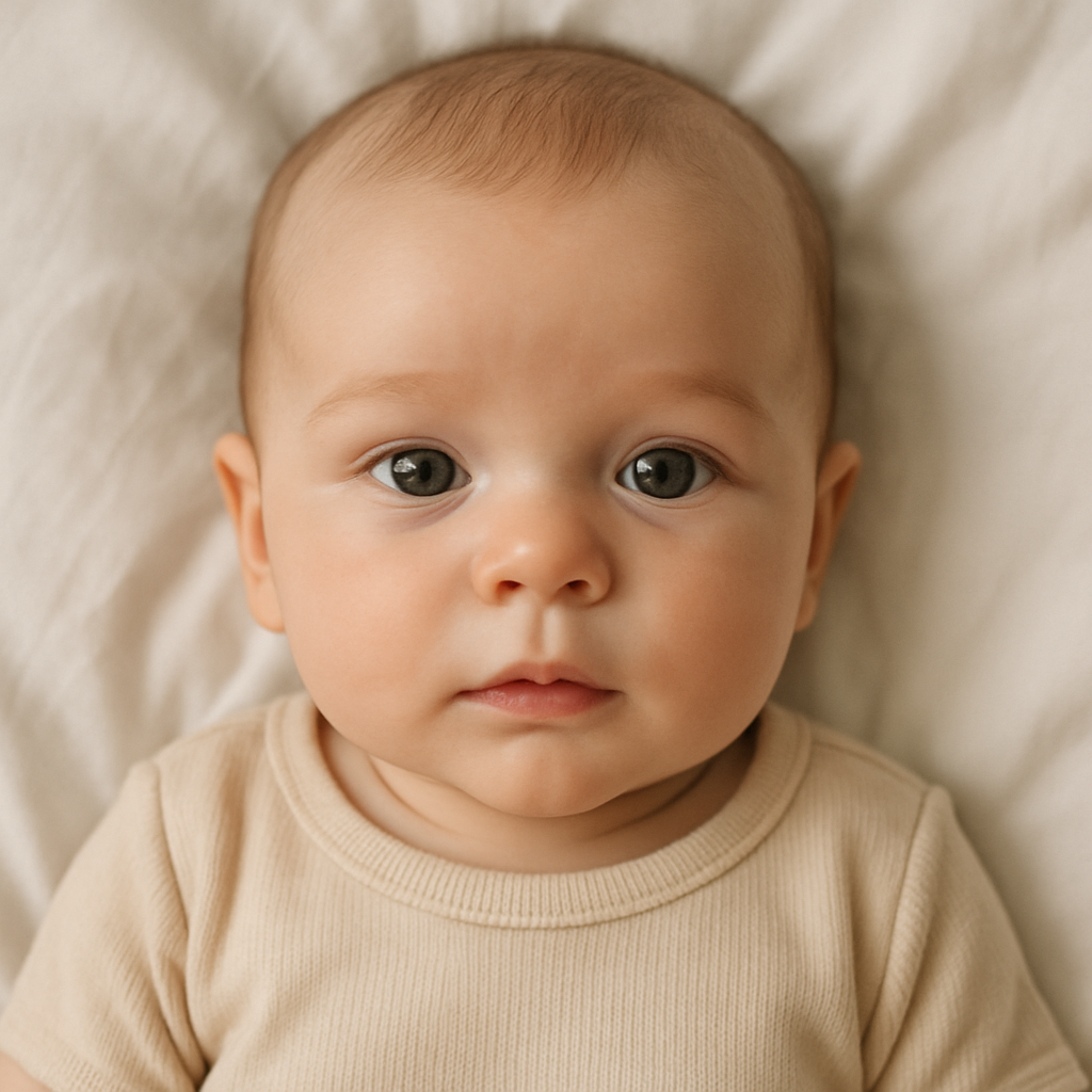 UK Infant Visa Photo Generator 35x45mm