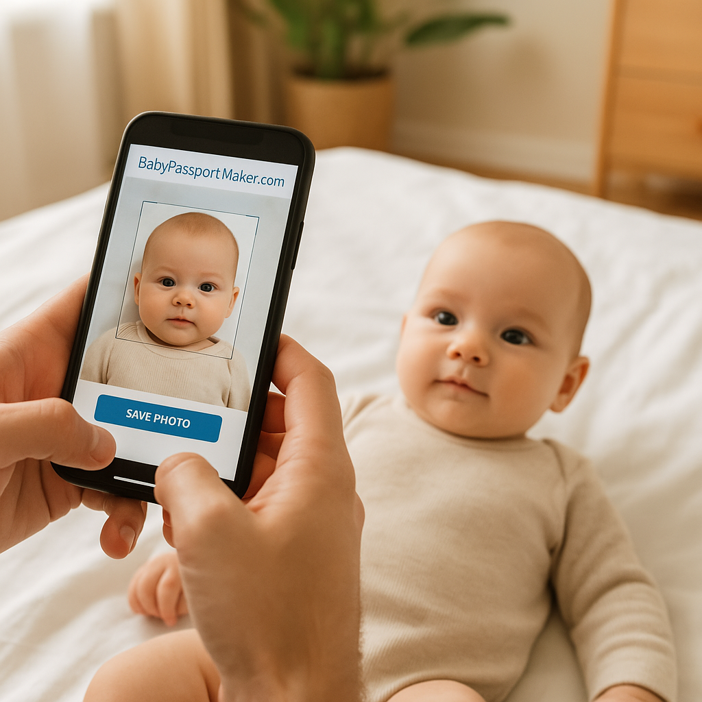New Zealand Baby Passport Photo Maker Online