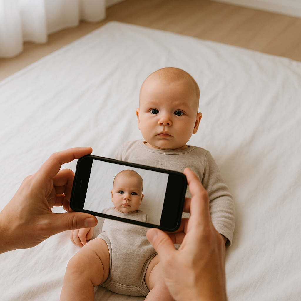 Baby Passport Photo Mouth Open Rules for Infants