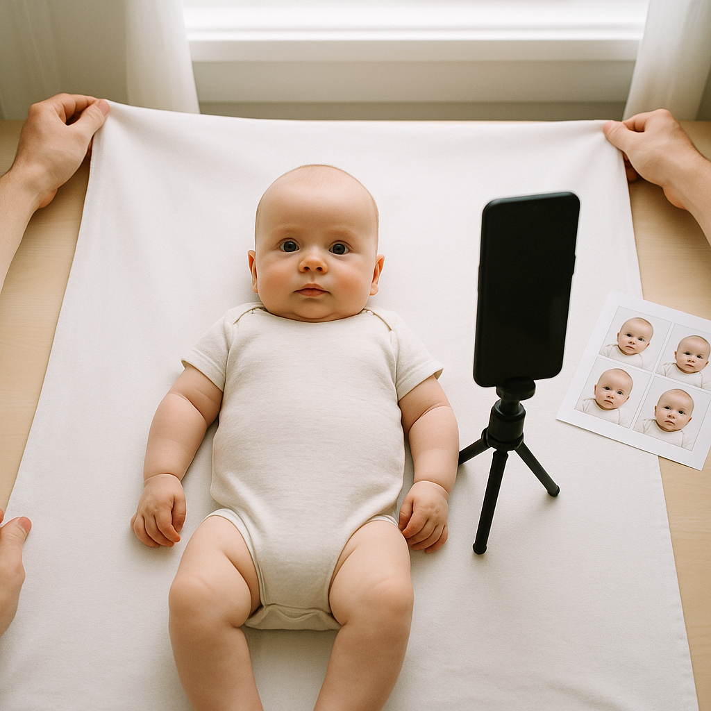 Can a Baby Wear a Headband in a Passport Photo?