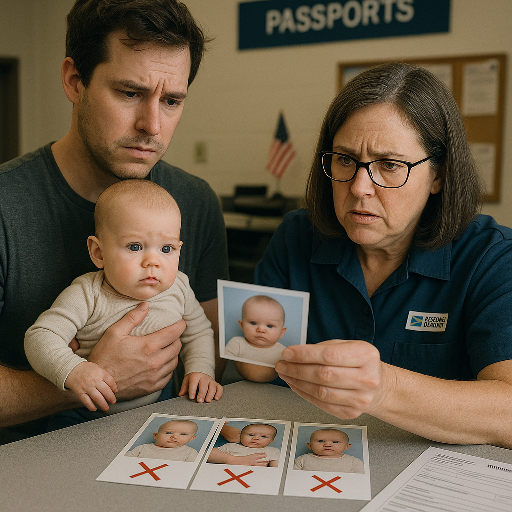 Why Post Offices Reject Baby Passport Photos