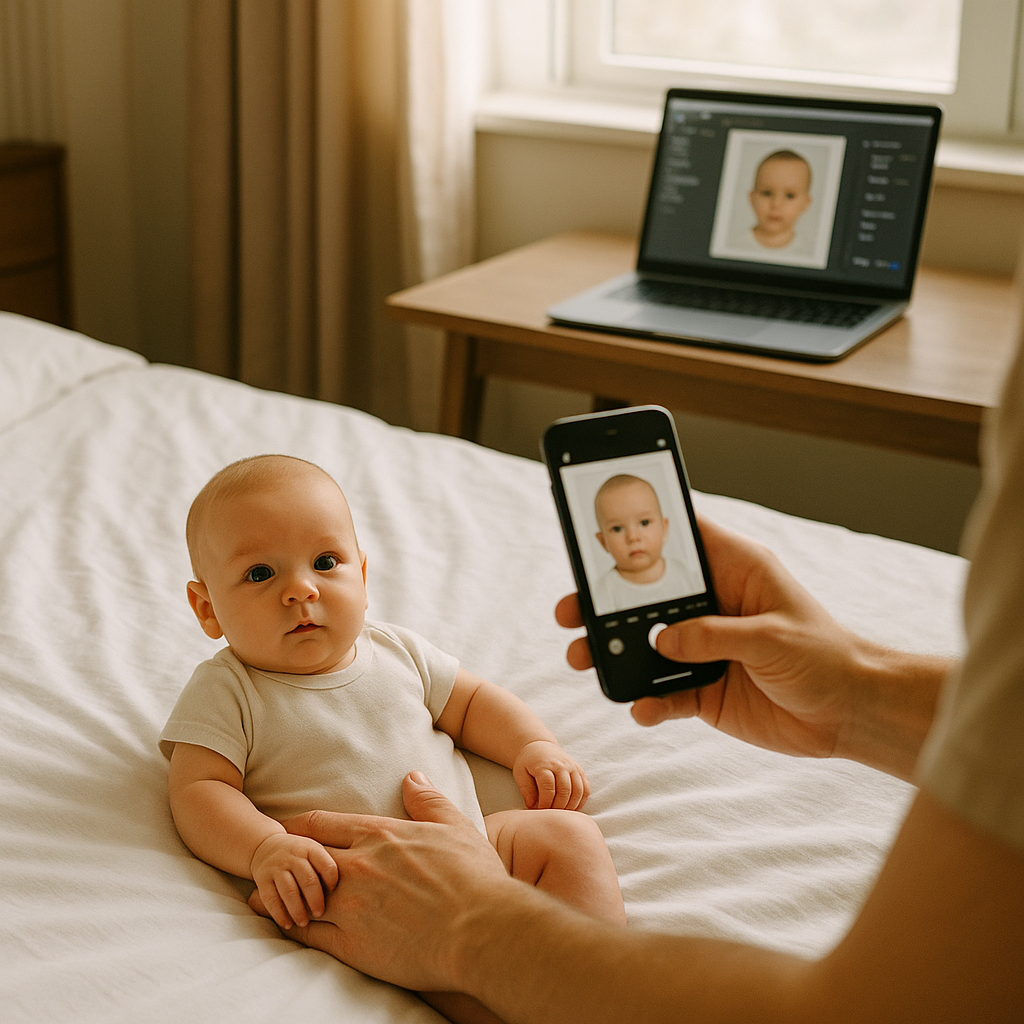 Emergency Baby Passport Photo Service Online