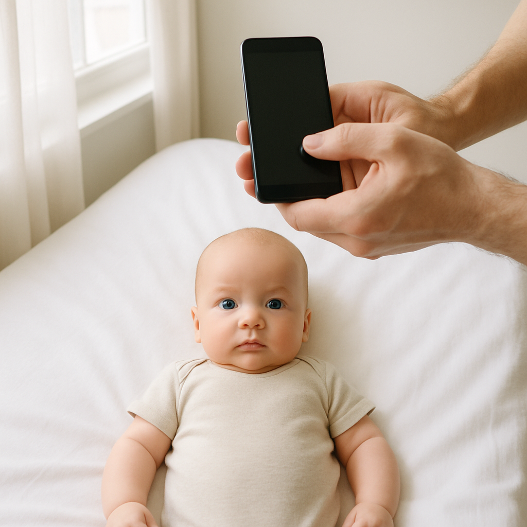 Taking a Baby Passport Photo with No Camera Flash