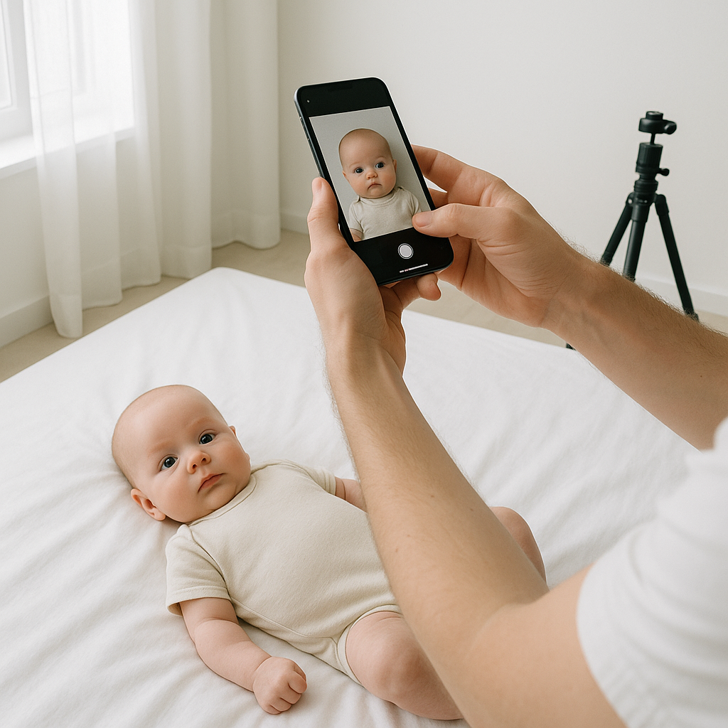 DIY Passport Photo Studio for Parents at Home