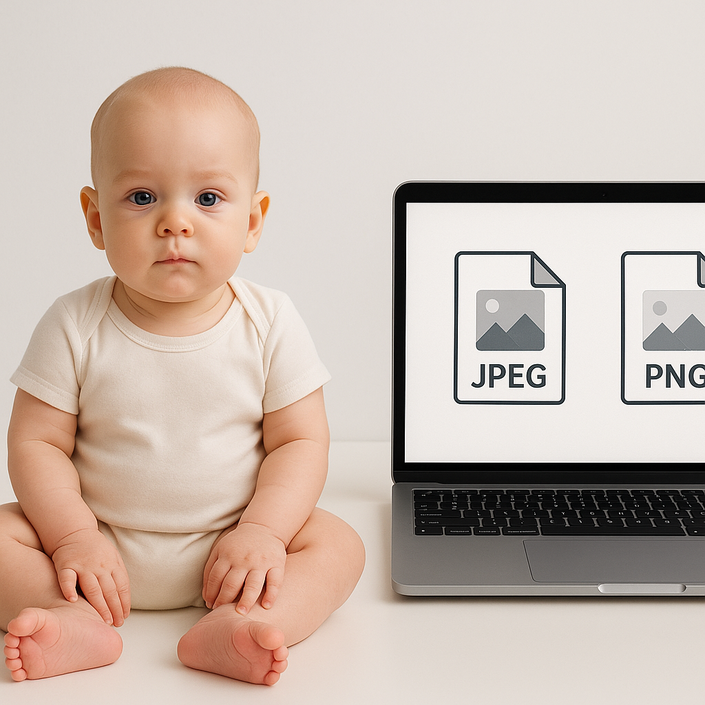 Baby Visa Photo File Format: JPEG vs PNG