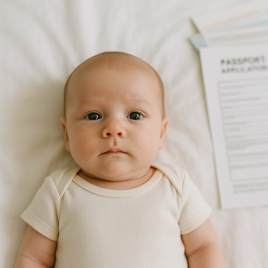 Baby Passport Photo for Expedited Processing