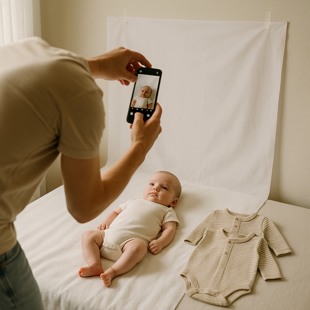 How to take baby passport photo for twins and triplets
