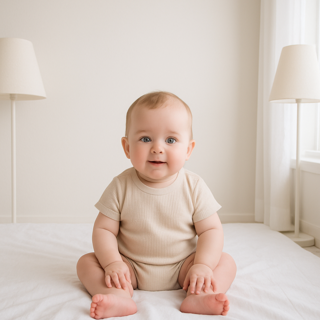 How to take baby passport photo without shadows AI