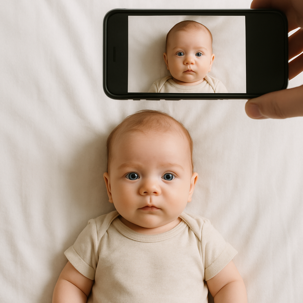 Baby Passport Photo for Digital Passports