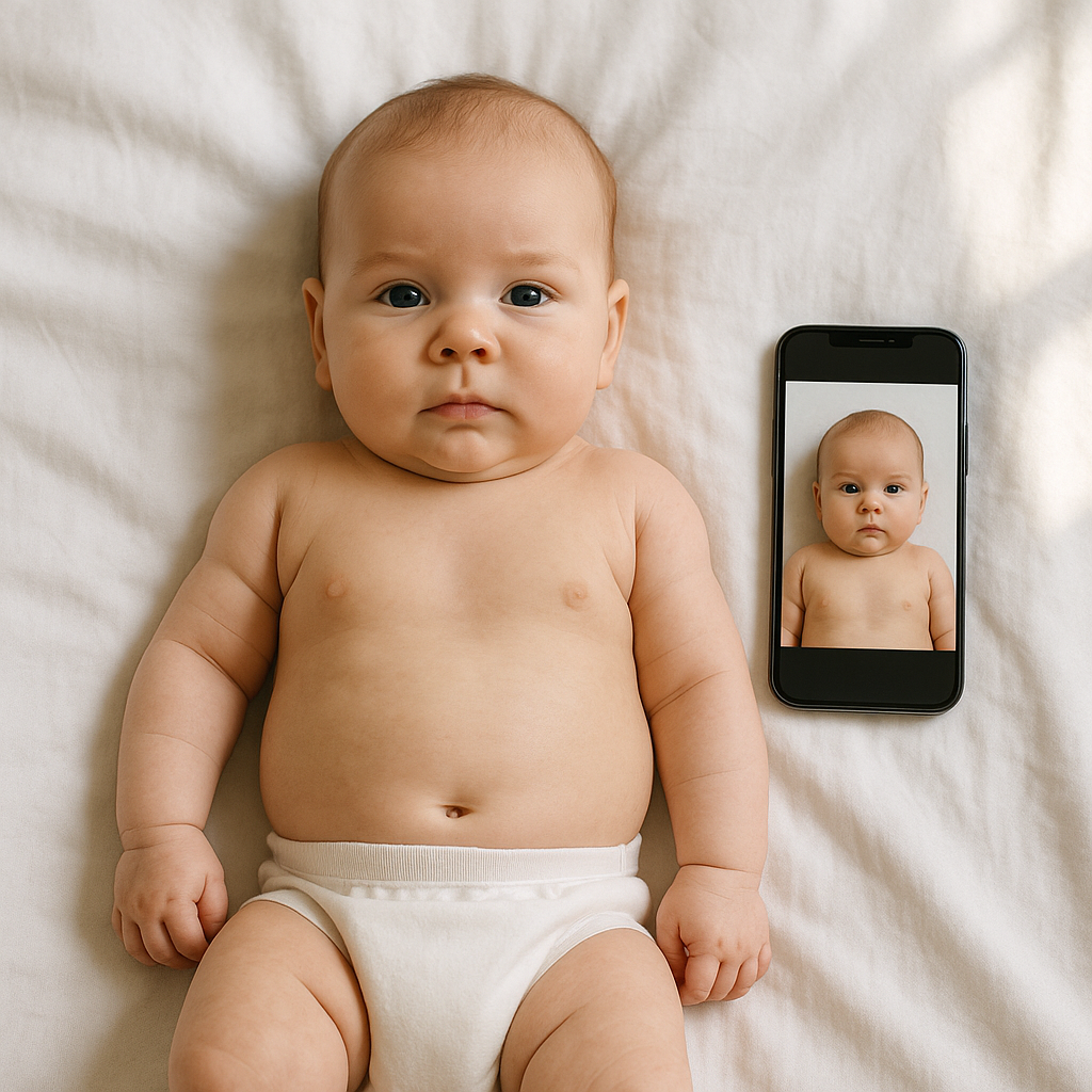 Baby Passport Photo for Passport Renewal 2026