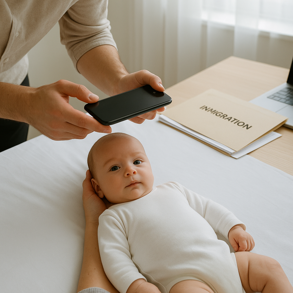 Baby Passport Photo for Startup and Investor Visas