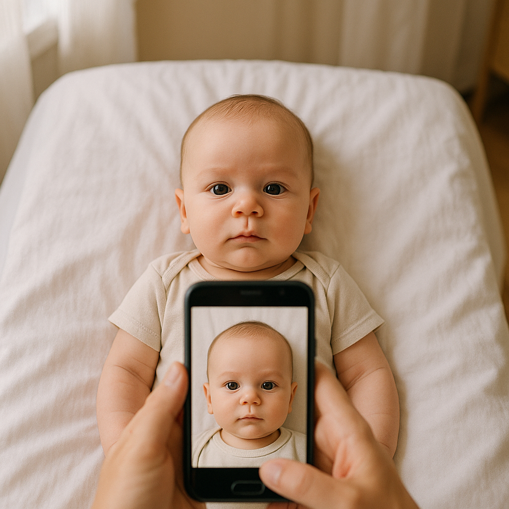 Baby Passport Photo for Opal and Myki Cards