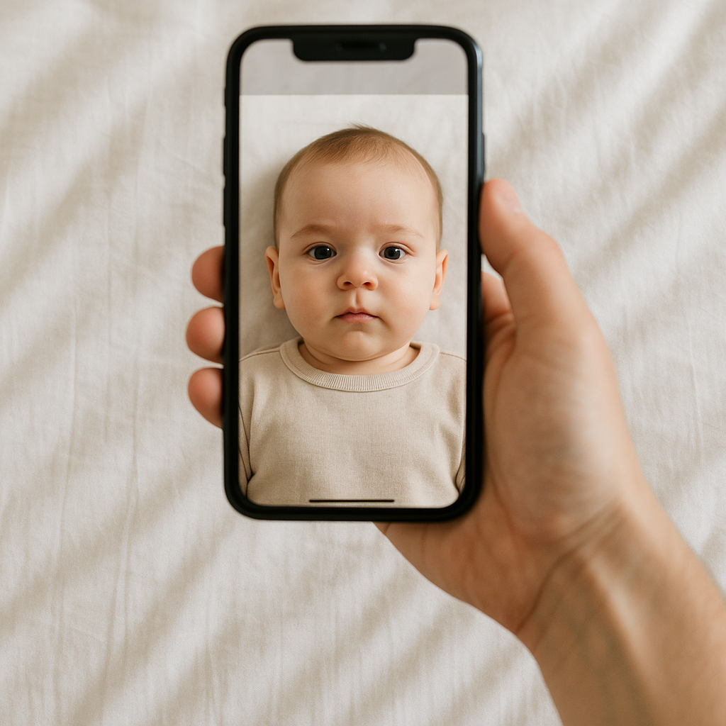 Baby Passport Photo for Oyster and Octopus Cards