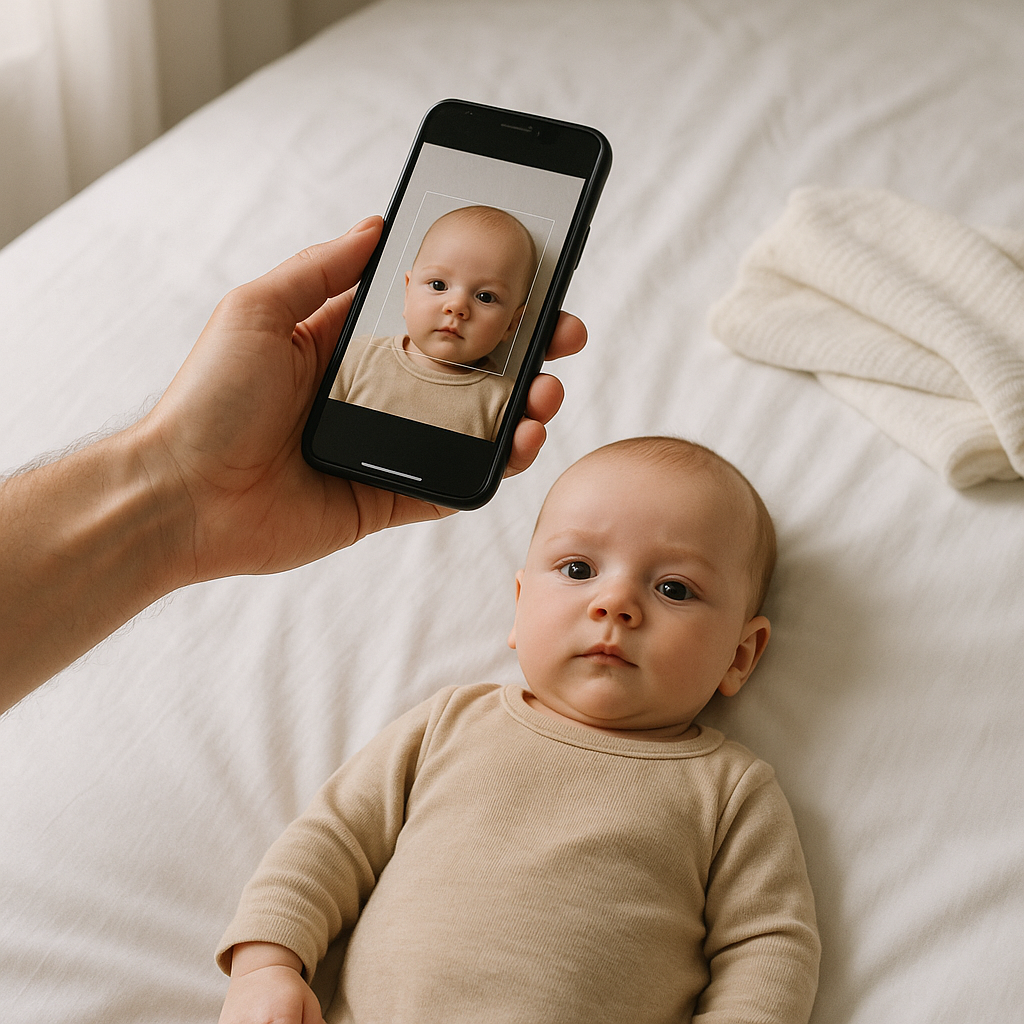 Baby Passport Photo for Autopass and EasyGo